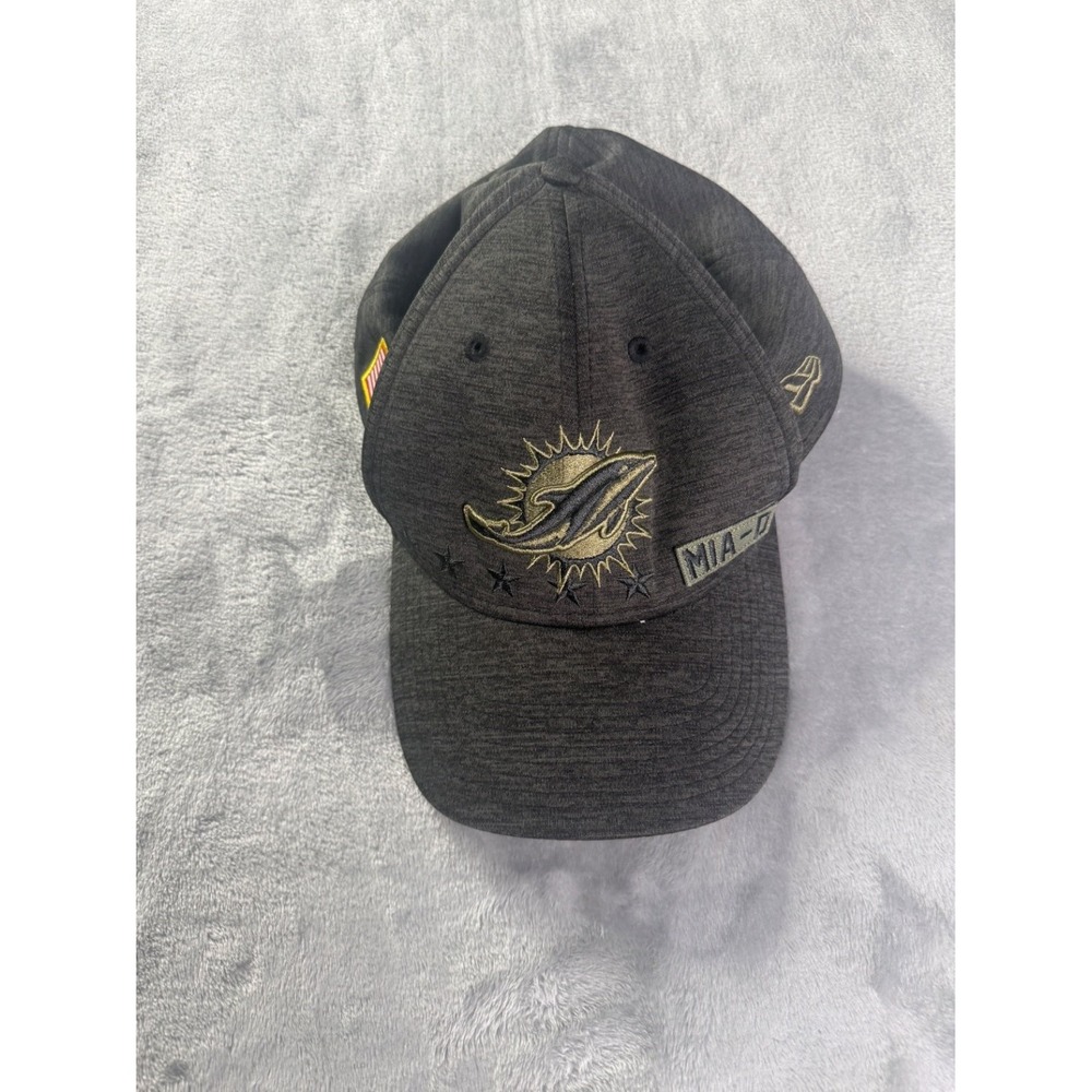 New Era Mia-d Baseball Hat Miami Dolphins NFL Salute To Service Football Mens
